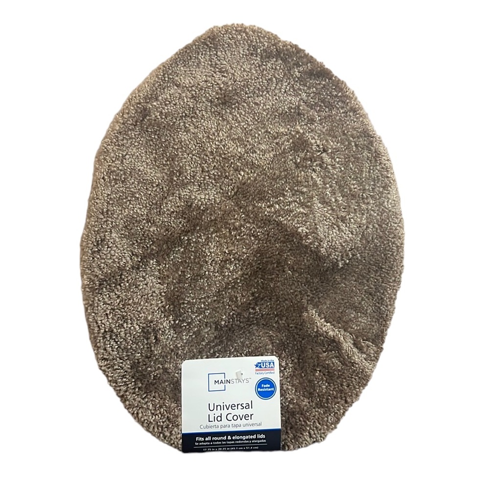 Mainstays Brown Poly Universal Lid Cover